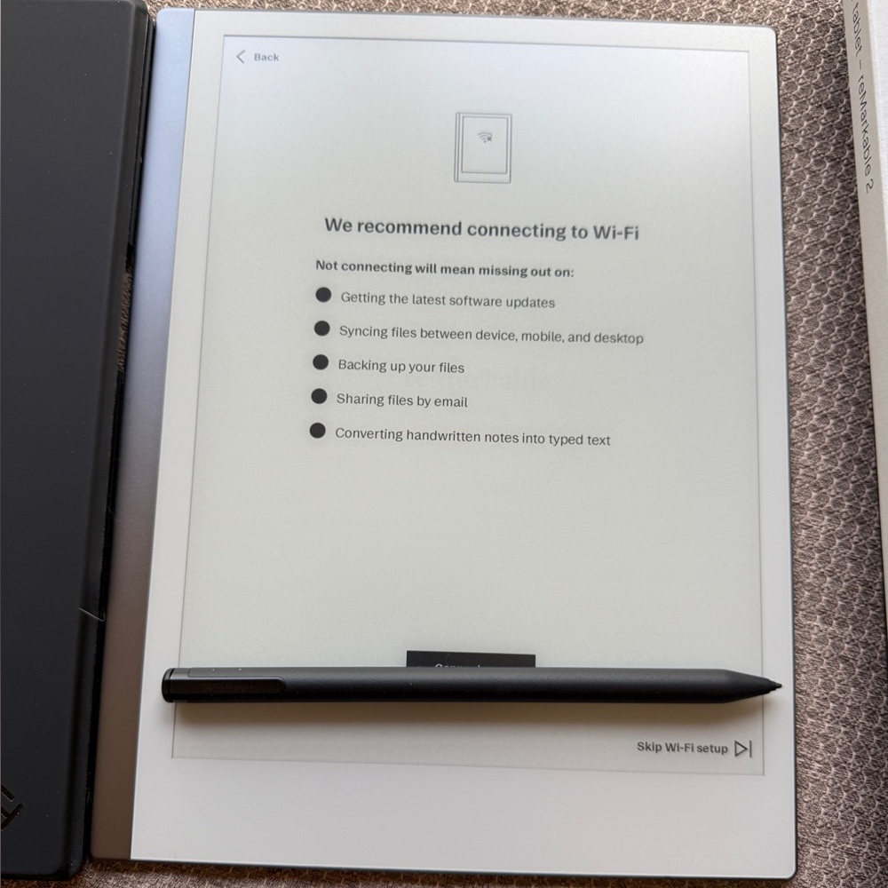 reMarkable2 E-Ink Tablet and Marker Plus refurbished